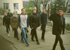 Команда "Русские витязи" из Туапсе борется за победу на соревнованиях "Солдатами не рождаются, солдатами становятся!"