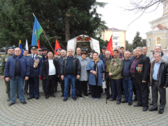 В Туапсе прошел траурный митинг, посвященный 40-й годовщине ввода советских войск в Афганистан