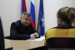 Секретарь туапсинского отделения «Единой России» Владимир Лыбанев провел прием туапсинцев