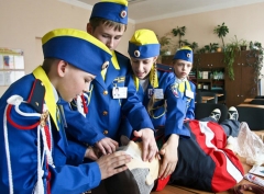 В Туапсинском районе проходит слет юных инспекторов движения «Дорога без опасности»