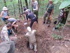 Туапсинские поисковики принимают участие в «Вахте памяти» в Горячем Ключе