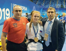 Туапсинка Данна Нагучева завоевала серебряную медаль на молодежном первенстве Европы по дзюдо