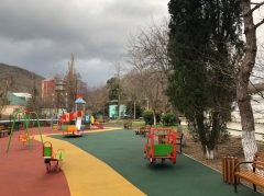 В поселке Тюменском открыли новый сквер