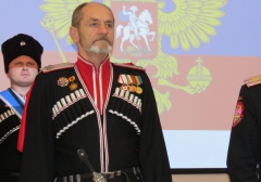 Казаки Туапсинского района своим атаманом переизбрали Михаила Саморукова
