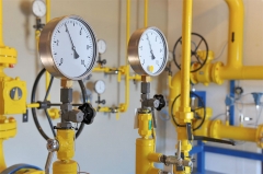 В селе Шепси подключили к природному газу многоквартирный дом