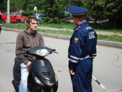 На дорогах Туапсинского района началась операция «Мотоциклист»