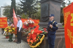 В Туапсе прошел митинг в честь 9-й годовщины присвоения звания «Город воинской славы»