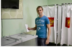 На выборах в Туапсинском районе активно голосует молодежь