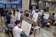 В Туапсе проходят зональные конкурсы юных художников