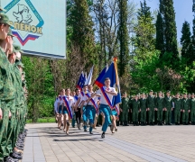В Туапсинском районе проходит слет юнармейцев России и Кыргызстана