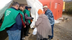 В Туапсинский район прибыла гуманитарная помощь для пострадавших во время ЧС жителей села Кривенковского