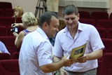 Строители района принимают поздравления