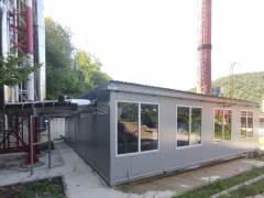 В поселке Тюменском подводят газопровод к новой блочно-модульной котельной