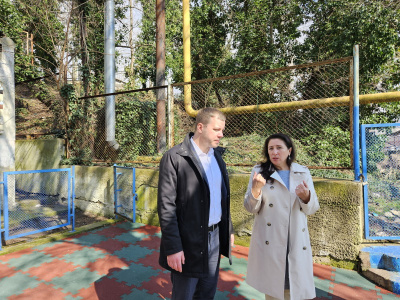 Глава района Сергей Бойко посетил детский сад "Дюймовочка" города Туапсе