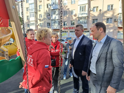 Туапсе с рабочим визитом посетила член центрального штаба Общероссийского движения «Народный фронт «За Россию»» Светлана Калинина