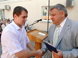 Владимир Лыбанев поздравил новоиспеченных железнодорожников