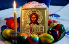 Православные отмечают Великий праздник Пасхи