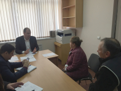 Анатолий Русин провел прием жителей Туапсинского района по личным вопросам