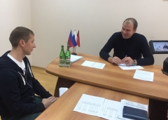 Анатолий Русин провел в Туапсе прием жителей по личным вопросам