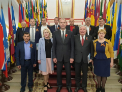Делегация Туапсинского района во главе с Анатолием Русиным приняла участие в торжестве, посвященном Дню местного самоуправления