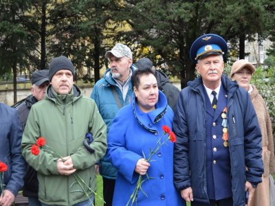 В Туапсе провели митинг, посвящённый вводу советских войск в Афганистан