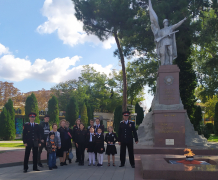 Казачата Туапсинского района приняли участие в параде в Геленджике