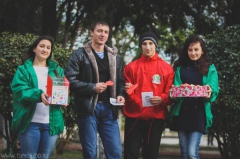 Туапсинская молодежь проводит благотворительную акцию в помощь онкобольным детям «Я с тобой!»