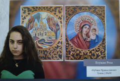 Работа художницы из поселка Новомихайловского одержала победу в конкурсе «Православная Кубань» и экспонируется на выставке в Краснодаре