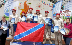 Туапсинские школьники завоевали серебряную и бронзовую медали на Всероссийском слете учащихся городов воинской славы
