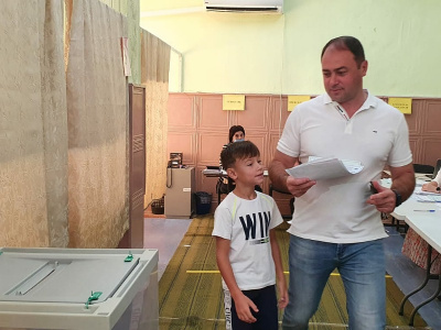 Исполняющий обязанности главы Туапсинского района Сергей Сидоренко принял участие в выборах