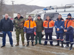 В Туапсинском районе прошли учения по предотвращению лесных пожаров
