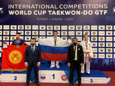 Туапсинский спортсмен завоевал два «золото» и «бронзу» на Кубке мира по тхэквондо ГТФ