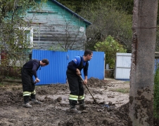 В Вельяминовском поселении завершается расчистка улиц и дворов после подтопления