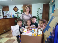 В школах и детских садах Туапсинского района проходит акция «Письмо и подарок бойцу с малой Родины»