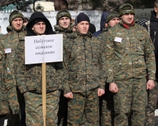 Команда допризывников из Небугского поселения одержала победу в районной игре «Большие маневры»