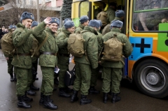 Ряды российской армии пополнили первые «осенние» призывники из Туапсинского района