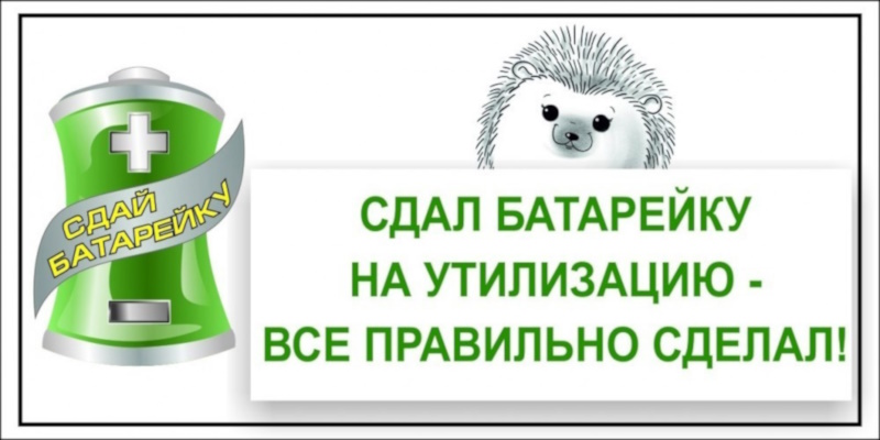 В России менее 90% батареек попадают на переработку 