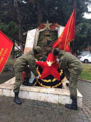В Туапсинском районе почтили память погибших воинов-афганцев
