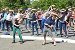 В новом курортном сезоне на центральной площади Туапсе будут проводить всеобщую утреннюю зарядку