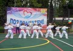 Спортивную площадку открыли  в селе Дедеркое Туапсинского района