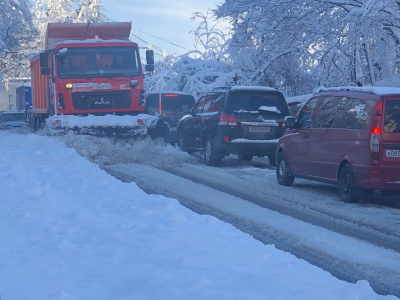 На Дедеркойском перевале Туапсинского района возобновлено движение для легковых автомобилей