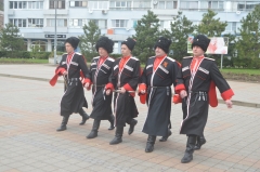 Туапсинские казаки готовятся к параду в Краснодаре ко Дню реабилитации Кубанского казачества
