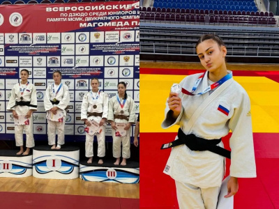 Туапсинская спортсменка стала призёром всероссийских соревнований по дзюдо