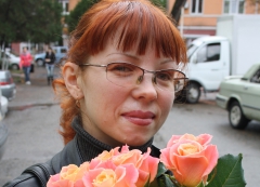 Председателю туапсинского отделения общества глухих Ольге Челпановой вручили именную премию губернатора Кубани