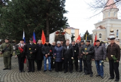 В Туапсе прошел траурный митинг, посвященный 37-й годовщине ввода советских войск в Афганистан