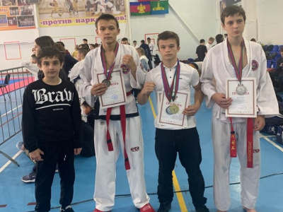 13 медалей завоевали туапсинские тхэквондисты на чемпионате и первенстве Краснодарского края