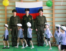 В Туапсинском районе проходит военно-патриотическая игра для дошколят «Зарничка»