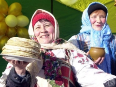 Окончание Масленицы в Туапсинском районе отмечают народными гуляньями