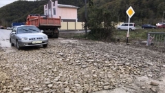 В ауле Агуй-Шапсуг восстановили поврежденный мост