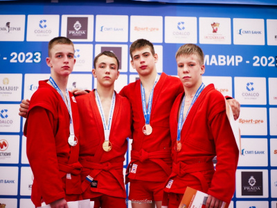 Туапсинские спортсмены завоевали «серебро» и «бронзу» на первенстве России по самбо 